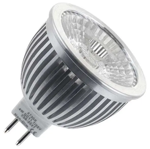 Gratis Retour SPL LED lamp GU5,3 Fitting Spot 50mm 4W 12V