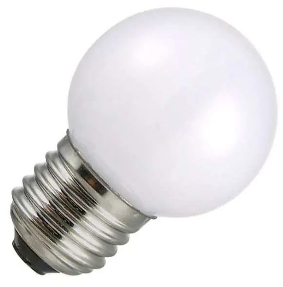 Bestel Nu SPL LED lamp Grote fitting E27 Kogellamp 45mm 2W