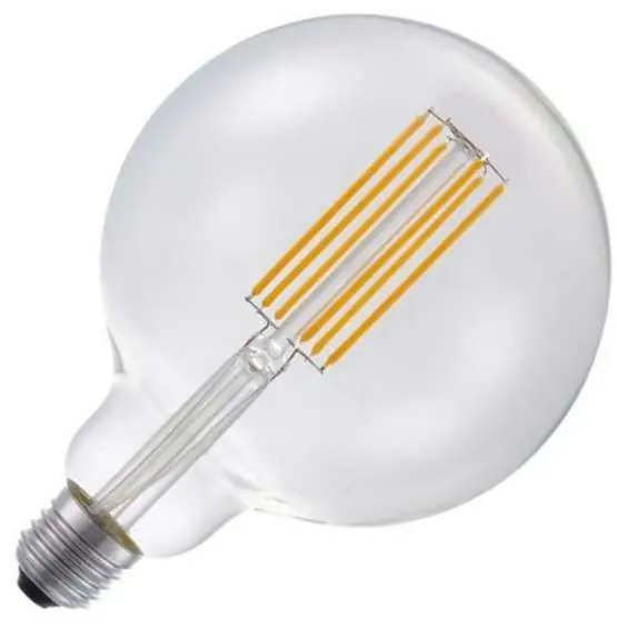 SPL LED Bol Grote fitting E27 6.5W Dimbaar Korting