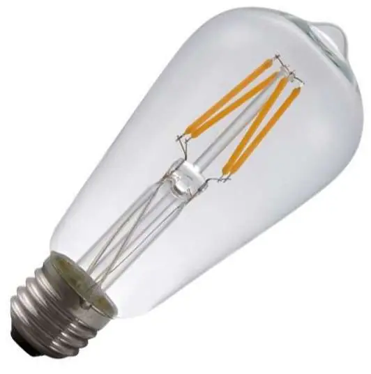 Merkproduct SPL LED Edisonlamp Grote fitting E27 4W Dimbaar