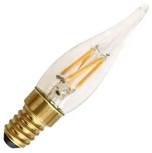 SPL LED Kaarslamp met tip Kleine fitting E14 1.5W Dimbaar Veilige Betaling