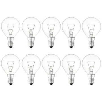 Weekendaanbieding Gloeilamp Kleine fitting E14 Kogellamp Helder 45mm 40W