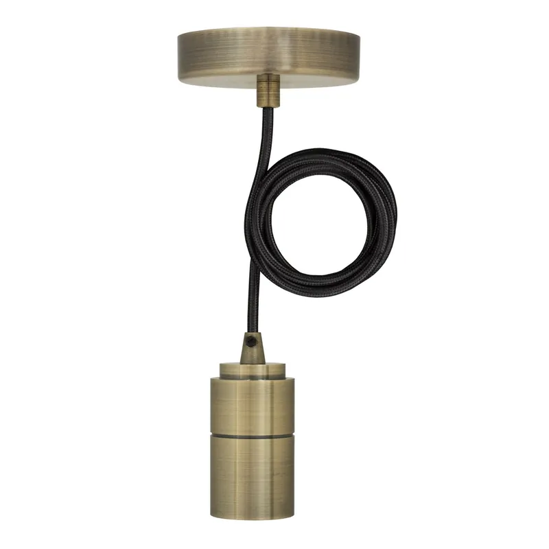 Bailey Pendelarmatuur Aluminium Grote fitting E27 60W Voordeelprijs