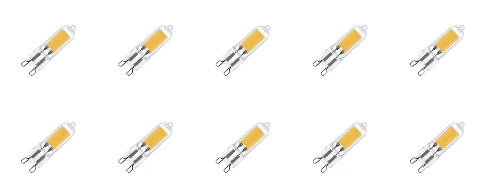 Aanbieding Lighto LED lamp G9 Fitting Insteeklamp Helder 14mm 2W 10 stuks