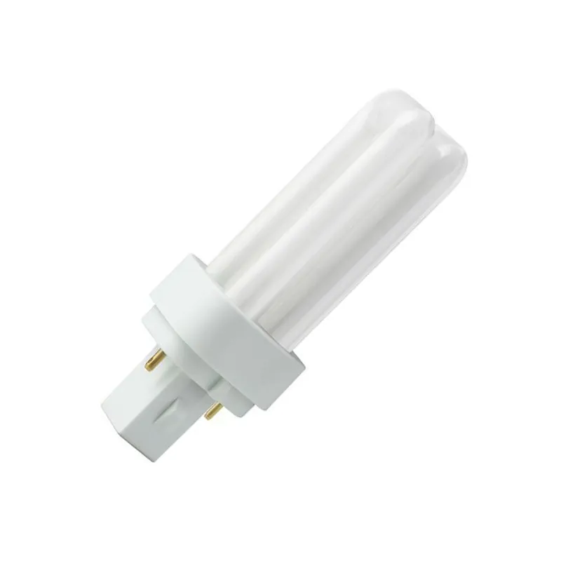 PL-D-lamp G24d-1 10W 827 Extra warm wit 4-pins Huismerk vervangt Dulux D Gratis Retour