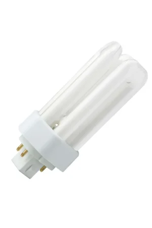 Voordeelprijs PL-T-lamp GX24q-2 18W 827 Extra warm wit 4-pins Huismerk vervangt Dulux T/E