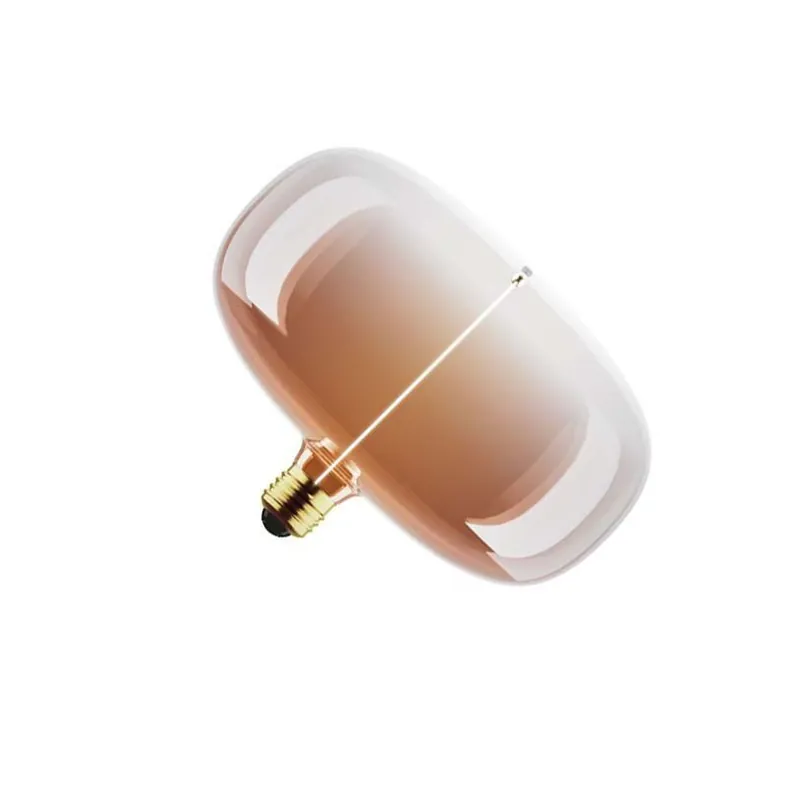 Rechtstreeks Van De Fabrikant SPL LED Filament Grote fitting E27 Design lamp Helder Amber 4W Dimbaar