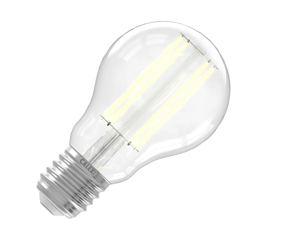 Calex LED filament Grote fitting E27 A60 Standaard Helder 2.2W Korting