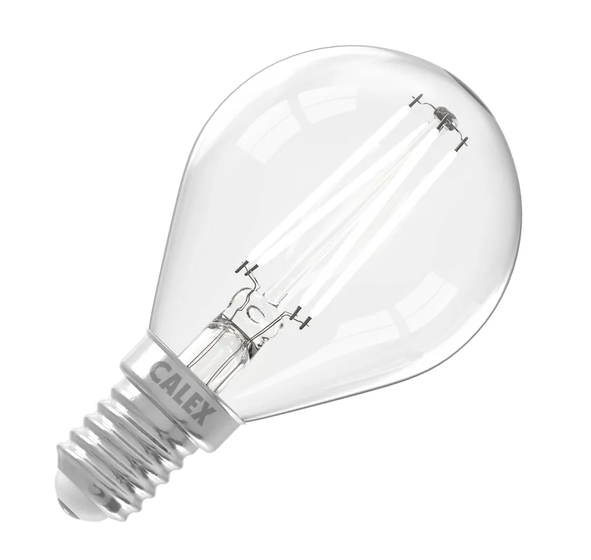 Calex LED filament Kogel Helder E14 fitting 4.5W Alleen Vandaag