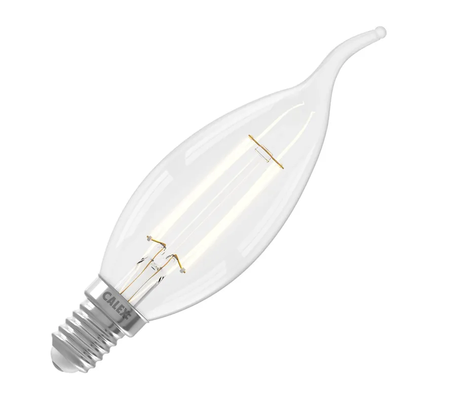 Beperkte Voorraad Calex LED filament Tip-Kaars Helder E14 fitting 3.5W