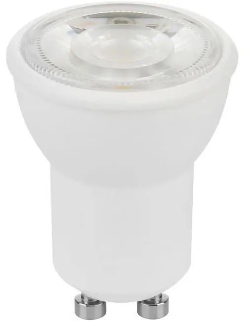 Snelle Levering SPL LED GU10 Reflectorlamp Zilver 35mm 3.5W