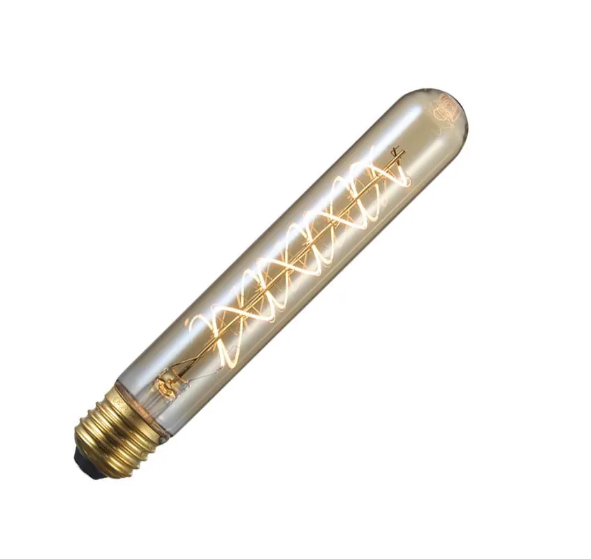 Beperkt Aanbod Lighto LED Filament E27 Fitting Spiraallamp Amberkleurig T30 30mm 4W
